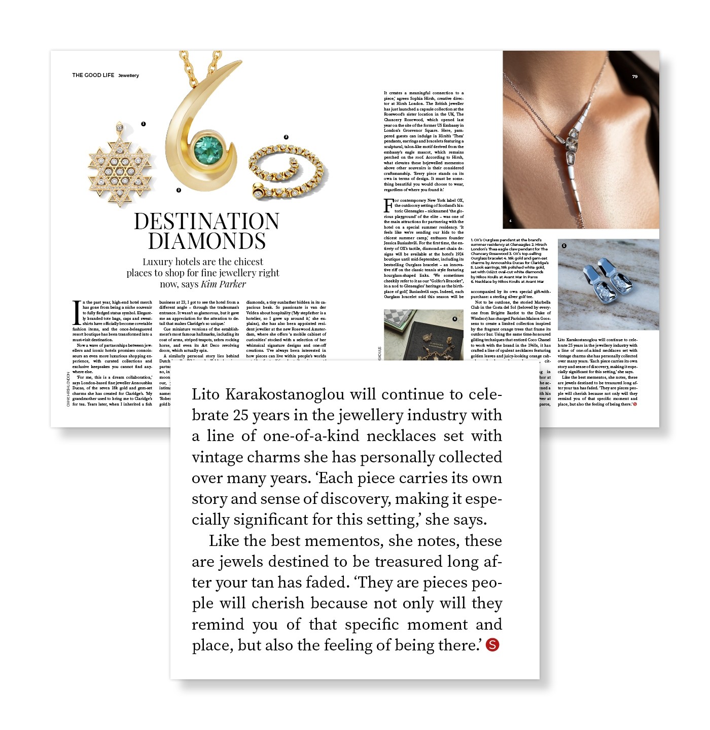 article with jewelry photos 
