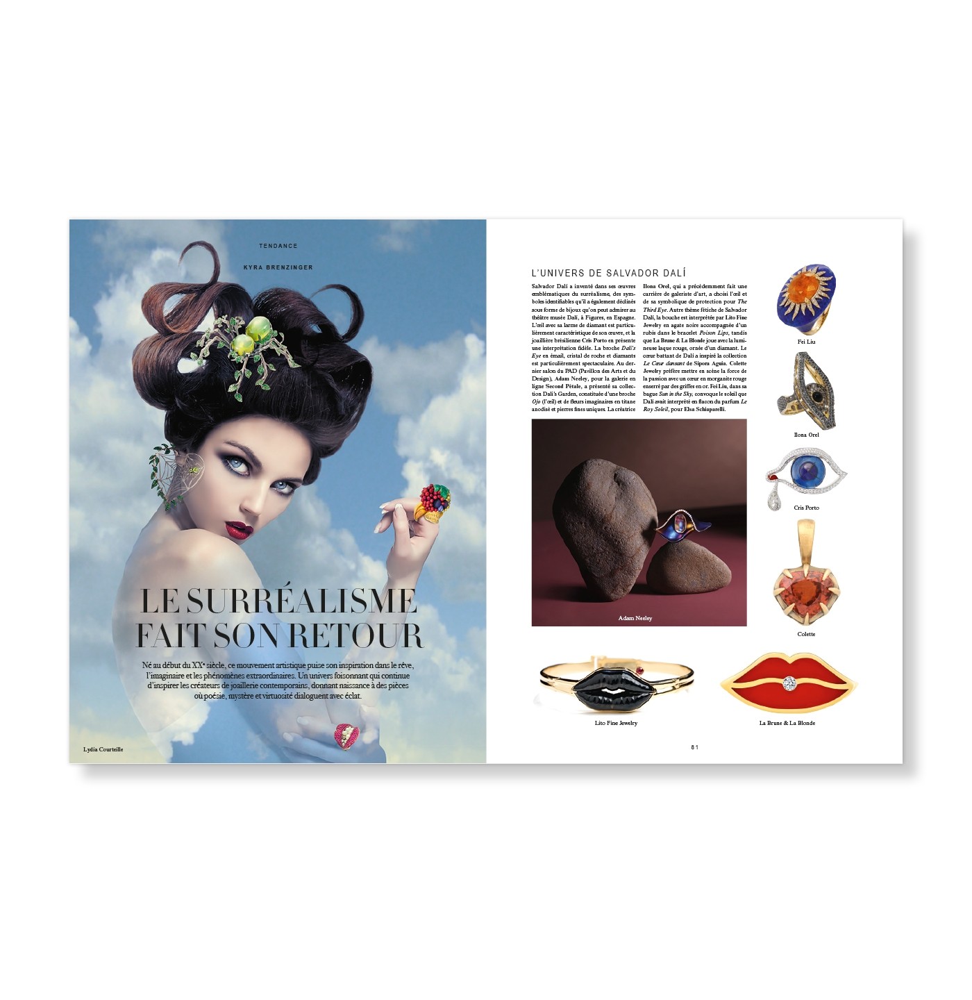 Jewelry in Dreams Magazine 