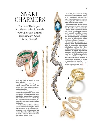 snake earrings