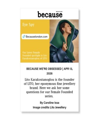 Woman wearing lito's scarab ring