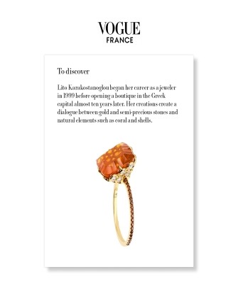 Lito's ring in Vogue